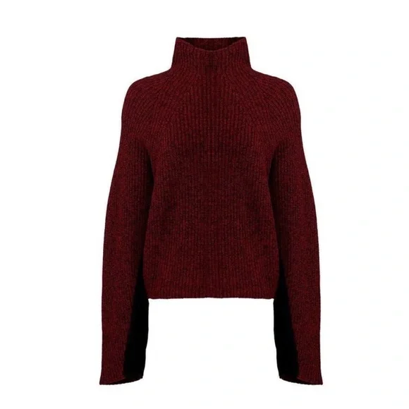 Zadig & Voltaire Deep Red Lola Sweater - Picture 6 of 17